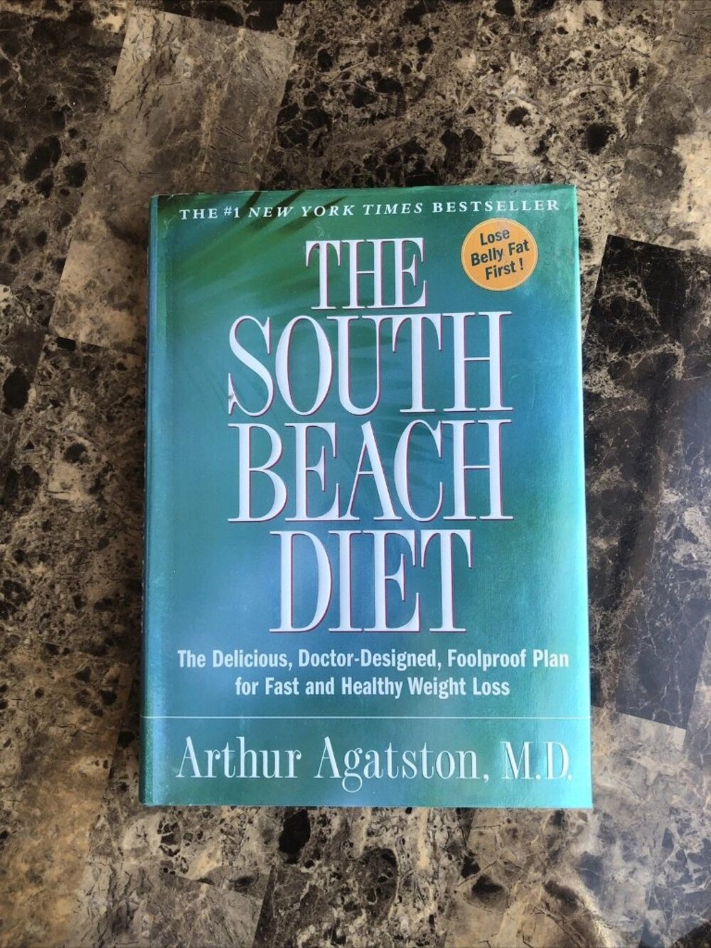 The South Beach Diet: Arthur Agatston M.D. Lose Belly Fat Hardcover DJ 2003